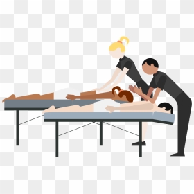 Couples Massage Gift Clipart , Png Download - Cartoon Massage Png, Transparent Png - massage png