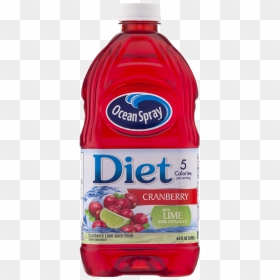 Ocean Spray Diet Cranberry With Lime Juice Drink, - Ocean Spray Diet Cranberry, HD Png Download - lime juice png