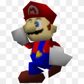 Mario 64 Png - Mario Smash 64 Model, Transparent Png - mario 64 png