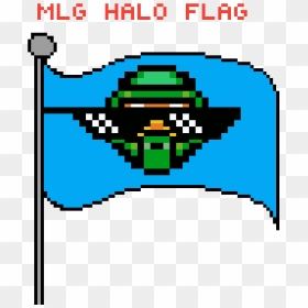 Mlg Master Cheif Flag - Flag Pixel Art Gif Transparent, HD Png Download - mlg.png