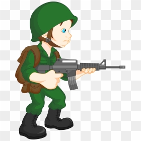 Army Guy At Getdrawings - Soldier Clip Art, HD Png Download - bo3 gun png