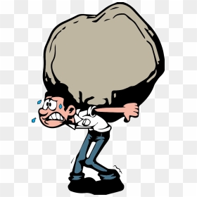 Heavy Load Clipart , Png Download - Carrying A Heavy Load, Transparent Png - load png