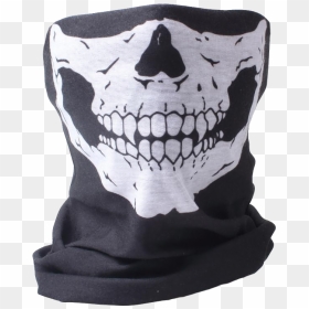 Face Mask Skull Bandana, HD Png Download - 100% png