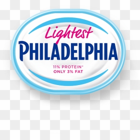 Philadelphia Light , Png Download - Philadelphia Cream Cheese Lightest, Transparent Png - philadelphia png