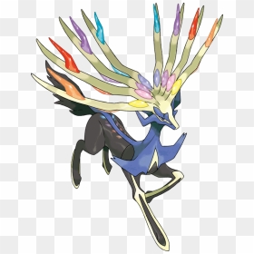 Stats, Moves, Evolution, Locations & Other Forms - Pokemon Xerneas, HD Png Download - xerneas png