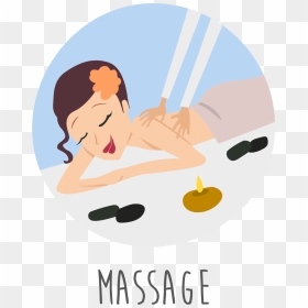 Thumb Image - Relaxing Massage Clip Art, HD Png Download - massage png