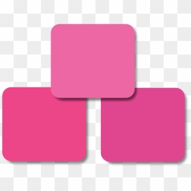Barbie Pink"  Title="square Labels - Pink Square Label Png, Transparent Png - chalkboard labels png