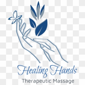 Logomakr 2xr1xk - Logo Healing Hands, HD Png Download - massage png