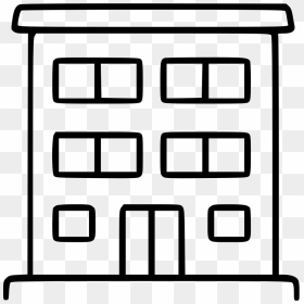 Residential Building Estate Housing Apartment Home - White Apartment Clip Art, HD Png Download - urban png
