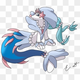 Mega Primarina Fan Made By Karionite35-dbi8e16 - Pokemon Primarina Mega Evolution, HD Png Download - primarina png