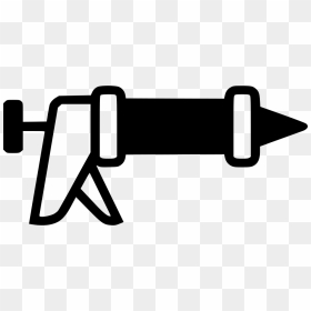 Png File Svg - Caulking Gun Vector Png, Transparent Png - gun icon png
