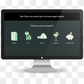 Computer Monitor, HD Png Download - glint png