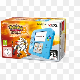 Special Edition Pokemon Sun - 2ds Pokemon Sun, HD Png Download - pokemon sun png