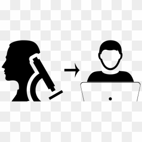 Transparent Scientist Silhouette, HD Png Download - career png images