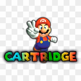 Cartuchous - Mario, HD Png Download - mario 64 png
