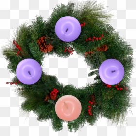 Advent, HD Png Download - advent wreath png