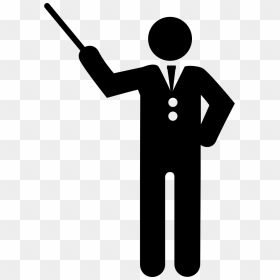 Orchestra Director With Stick - Orchestra Icon Png, Transparent Png - orchestra png