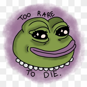 Transparent Happy Pepe Png - Cartoon, Png Download - rare pepe png