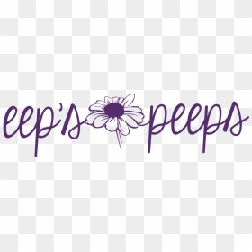 Eepspeepslogo - African Daisy, HD Png Download - peeps png