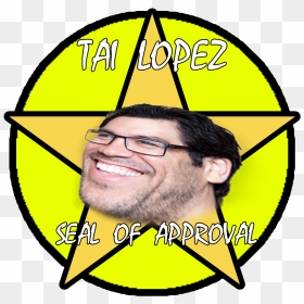 Tai Lopez Seal Of Aprroval - Cool Simple Pentagram Designs, HD Png Download - tai lopez png