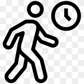 Thumb Image - Walking Man Icon Png, Transparent Png - go png