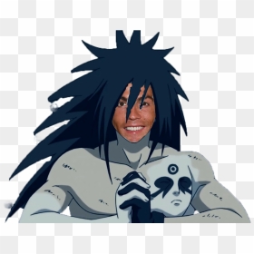 Sticker Ronaldo Madara Uchiha Rikudo Rinnegan Bijuu - Madara Uchiha, HD Png Download - madara png