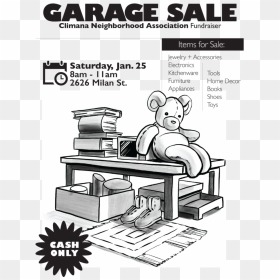 Cartoon, HD Png Download - garage sale png