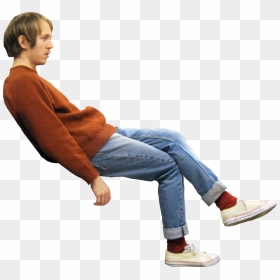 Png Person Sitting - Sitting Man Transparent, Png Download - people sitting on chairs png