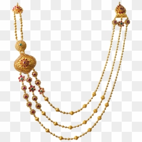 Polka Design Layer Necklace - Rani Haar Design, HD Png Download - png necklace designs
