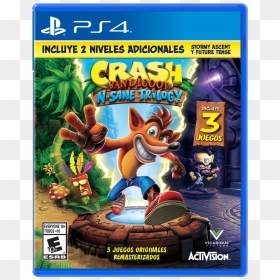 Crash Bandicoot N Sane Trilogy Ps4, HD Png Download - crash bandicoot woah png