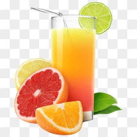 Picture Lemon Painted Ice Juice Grapefruit Cream,drinks - Fruit Smoothie Transparent Background, HD Png Download - lime juice png