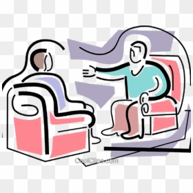 People Clipart Chair - Individual Counseling Counsellor Clipart, HD Png Download - people sitting on chairs png
