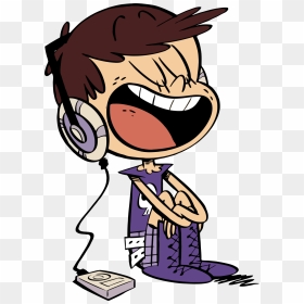 Clipart Mouth Loud Mouth - Loud House Luna Loud, HD Png Download - loud png