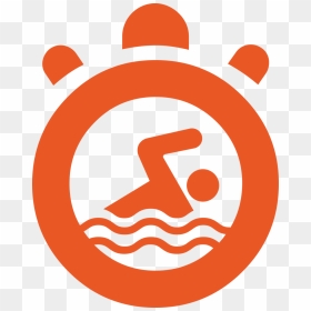 Swim Performance Lab Icon Orange - Warren Street Tube Station, HD Png Download - swim png