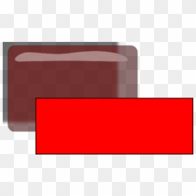 Red Rectangle Blank Button Png Icons, Transparent Png - blank sticker png