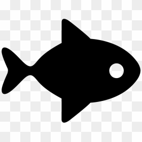 Seafood - Black Fish Icon Png, Transparent Png - seafood png