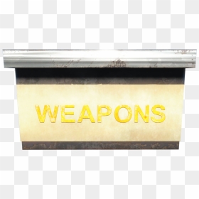 Fo4 Weapons Stand Counter - Art, HD Png Download - counter png