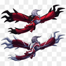 Xerneas And Yveltal - Pokemon Shiny Yveltal, HD Png Download - xerneas png