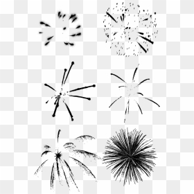 Black Fireworks Chinese New Year Festive Vector Png - Black Fireworks Vector Png, Transparent Png - chinese firecrackers png
