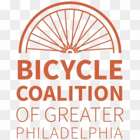Bcgp Vertical Orange Variation2 2000px W - Bicycle Coalition Of Greater Philadelphia, HD Png Download - philadelphia png