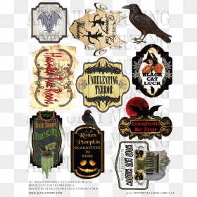 Thumb Image - Potion Labels Png, Transparent Png - blank sticker png