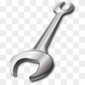 Wrench - Open End Wrench Png, Transparent Png - spanner vector png
