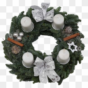 Wreath, HD Png Download - advent wreath png