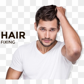 Best Hairfixing In Kochi - Caffeine Anti Hair Loss Shampoo, HD Png Download - men hair wig png
