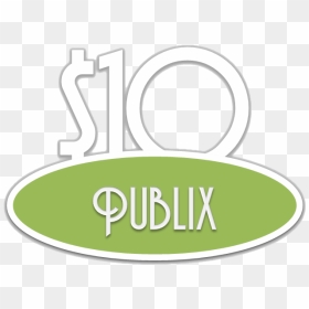 $10 Publix Shopping List - Printable Targets, HD Png Download - publix png