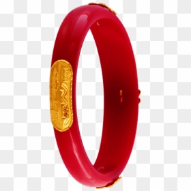 22kt Yellow Gold Pola Bangle For Women - Bangle, HD Png Download - plastic bangles png