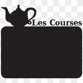 Teapot, HD Png Download - chalkboard labels png