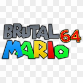 Super Mario 64 Hacks Wiki - Graphic Design, HD Png Download - mario 64 png