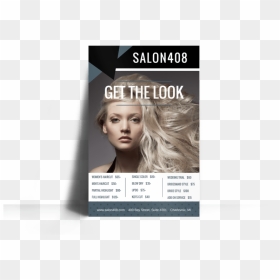 Hair Salon Price List Poster Template Preview - Blond, HD Png Download - hair salon png