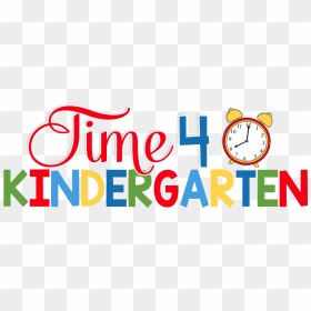 Time 4 Kindergarten - Time For Kindergarten, HD Png Download - chalkboard labels png